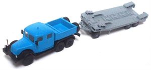 Tatra 141 '57 - '70, Chrudim P32 '66, Schwerlastzug