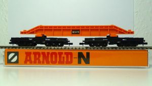 SET SCHWERLASTWAGEN MIT BR&Uuml;CKENTR&Auml;GER   15,90&euro;