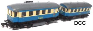 KGH, Triebwagen mit Personensteuerwagen, digital DCC