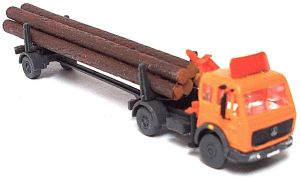 MB 1632 NG '80 - '88, Langholzzug mit Ladekran
