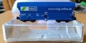 Fleischmann 852302 Gro&szlig;raumselbstentlade-Wagen "NIAG" der DB (Ep. VI)