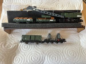 Dampfkran-Set mit Zusatzwagen Gklm