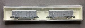 Set gedeckte G&uuml;terwagen der CFL, Epoche IV