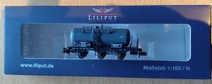 Liliput 265490 Kesselwagen "Chem. Fabrik von Heyden" der DR (Ep. II)