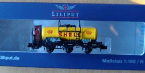 Liliput 265480 Kesselwagen "SHELL" der DR (Ep. II)