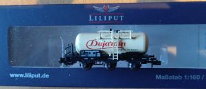 Liliput 265497 Kesselwagen "Dujardin" der DB (Ep. III)