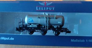 Liliput 265499 Kesselwagen "B.B.O. ORION" der DB (Ep. III)