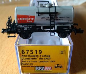 Brawa 67519 Kesselwagen  "Lambiotte" der SNCF (Ep. III)