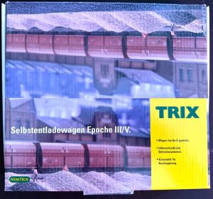Minitrix G&uuml;terwagenset 12 Selbstentladewagen OVP Ep III-V