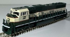 US-Diesellok SD70MAC der BN