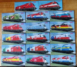 Kinderfahrkarten mit &Ouml;BB-L&auml;nderloks f&uuml;r Taurus-Fans  (J7)