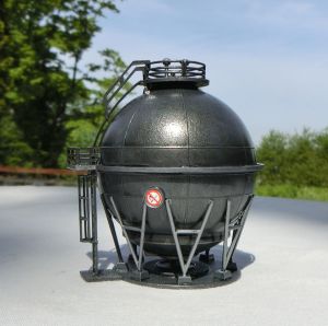 Spur N VOLLMER 7547, Gaskessel. Modell mit Metallizer lackiert.