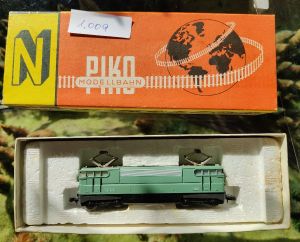lektrolok, BB 9210 gr&uuml;n, Pantographen beweglich, OVP  (1.009