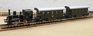 BR88, &Ouml;BB, 2 Personenwagen, analog, OVP