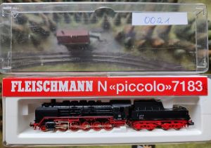 Schlepptenderlok BR 50, OVP, mit Wagner-Windleitblechen und Wannentender, OVP  (0.021)