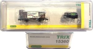 Jahreswagen Flachdachwagen "Minitrix" + MB L309 OVP