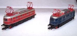 E19 12 in rot und in blau, ohne OVP