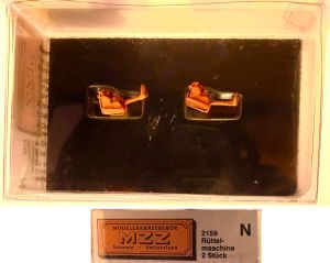 Rüttelmaschinen, 2 Stck (FM) orange, OVP