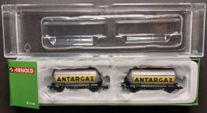 Set Gaskesselwagen ANTARGAZ, SNCF, Epoche III