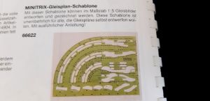 Gleisplan-Schablone 66622