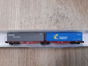 Doppelcontainertragwagen