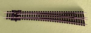 Peco Code 55 - SL-E388F - Rechts-Weiche, gro&szlig;er Radius