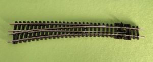 Peco Code 55 - SL-E387F - Bogenweiche links