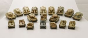 Diverse Panzermodelle 19 Stück