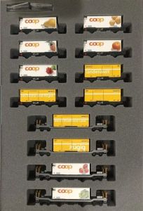 G&uuml;terwagen-Set "COOP" 12-teilig