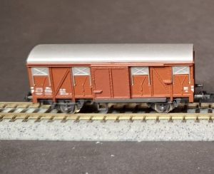 Gedeckter G&uuml;terwagen der FS, Epoche IV
