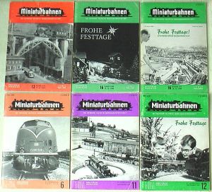 Magazin "Miniaturbahnen" (MIBA) der 1960er Jahre