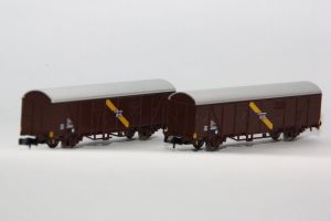 3 G&uuml;terwagen Spur N, 2 x OVP, 1 x EVP