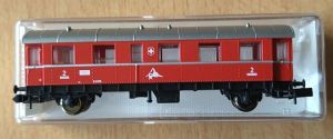 Aus Fleischmann 781701 Personenwagen "Bergstation ALPINA" der SBB (Ep. III)