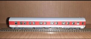 ÖBB Schlafwagen WLABmz Verkehrsrot/lichtgrau aus Nigtjet Set
