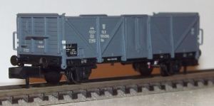 Modelbahn Union 4 Offener Güterwagen, Omm 34 (Wddo) der PKP