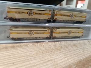 2x Rocky Rail Warsteiner Containerwagen