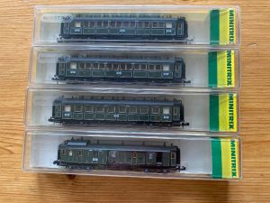 Waggons der Bayr. Staatsbahn