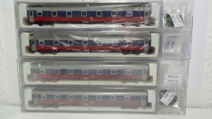 ZWEI SCHLAFWAGENSET DER RZD WLAB DER RUSSISCHEN FÖRDERATION ...................je 109€