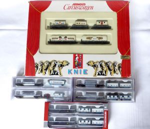 Fleischmann, Arnold Mega Set "Circus Knie", 11-teilig, Top in OVP!