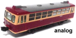 Kiyuni 01, JNR, Triebwagen mit Gep&auml;ck- und Postabteil, OVP, analog