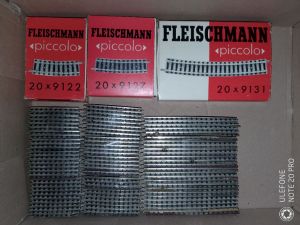 Fleischmann Piccolo gebogene Gleise