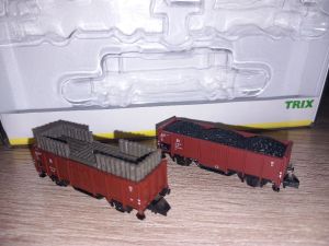 2x offene G&uuml;terwagen Es DR 