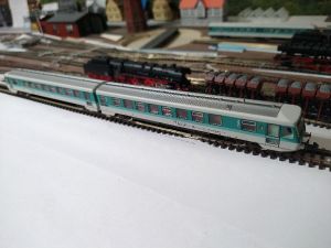Fleischmann VT 628 Faulhabermotor und Schwungmasse