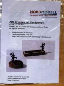 Zubehör - NORDMODELL Handbrunnen und verschiedene Tiere