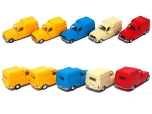 Renault 4 F4 '65 - '88, Fourgonette, Kasten