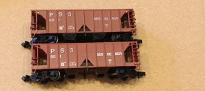 Selbstentladewagen 4-achs (2x)