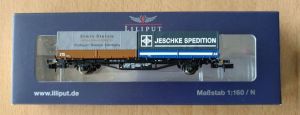 Liliput 265222 Container-Tragwagen Lss-y 571  der DB (Ep. IV)