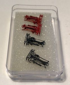 4 Filigrane Stromabnehmer