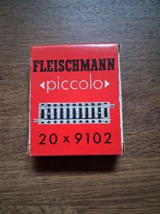 Fleischmann Piccolo gerade Gleise in OVP