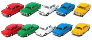 Fiat / Seat 124 '66 - '85, Lada 1300 '70 - '88